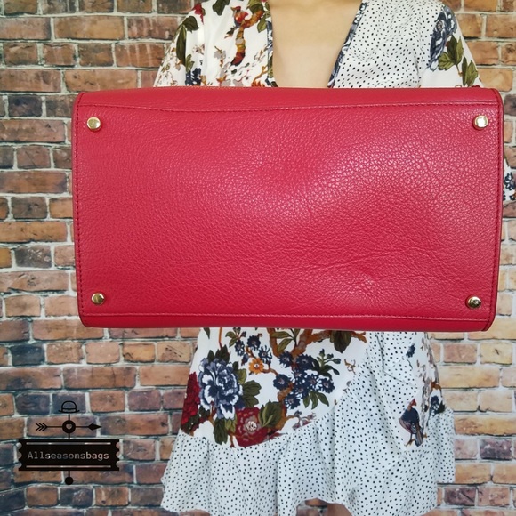 🔽 Kate spade large Isobel Hayes Street Rosso Bag - Picture 5 of 8